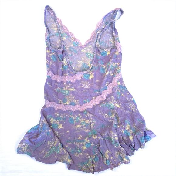 Free People Intimately Slip My Mind Trapeze Mini Dress - Picture 3 of 8